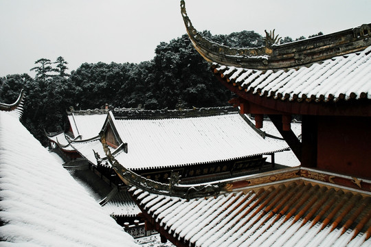 冰雪古寺