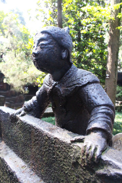雕塑 古代女人 古代妇女