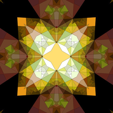 染色玻璃图案