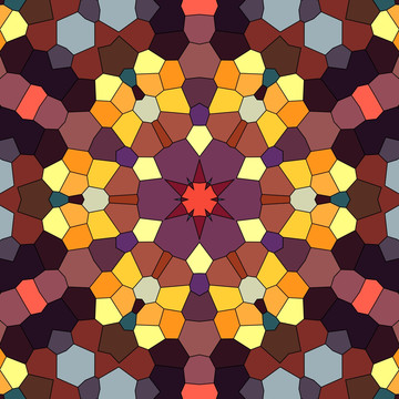 染色玻璃 花纹图案