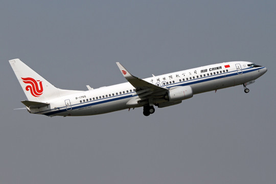 中国国际航空公司 飞机起飞