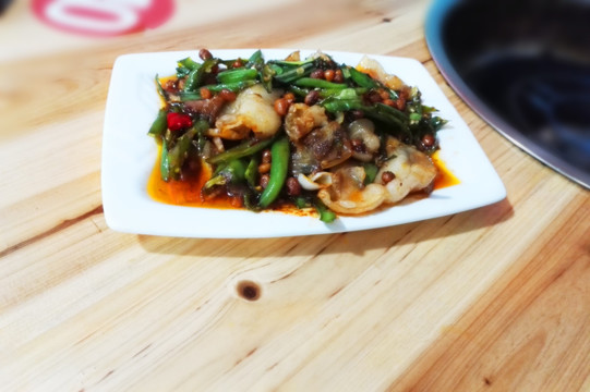 青椒豆豉回锅肉