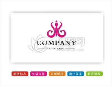 女性凤凰LOGO