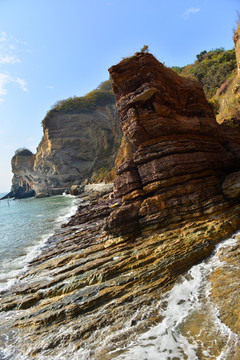 滨海奇石