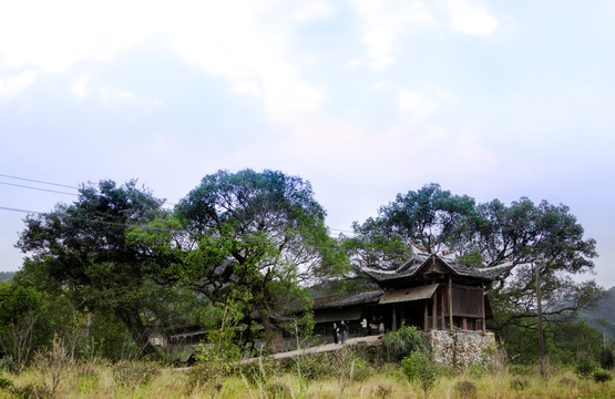 厝桥 廊桥 建瓯小桥普通桥