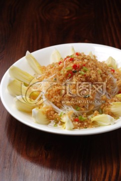 蒜蓉粉丝娃娃菜