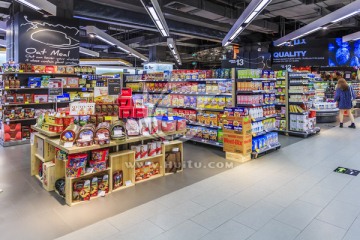 大型超市 卖场内景