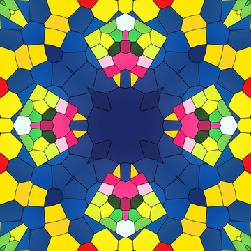 染色玻璃图案