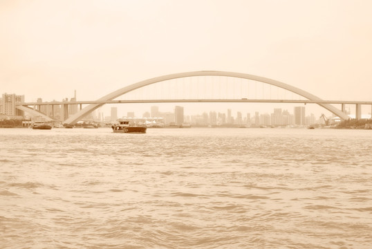南浦大桥 老上海