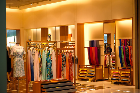 精品服装展示