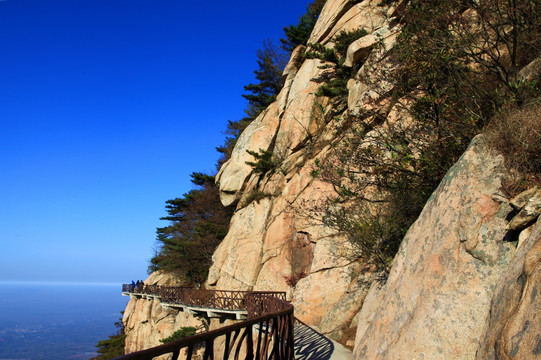 山东临沂龟蒙蒙山景区风光