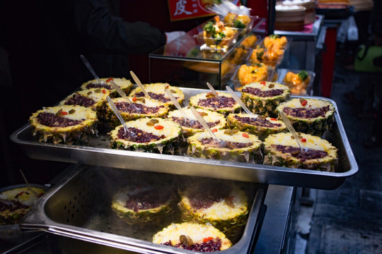 沿街美食