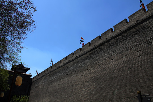 西安 古城墙 门楼
