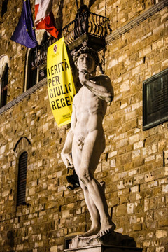 佛罗伦萨广场上的雕塑