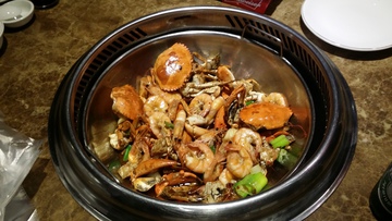 虾蟹煲