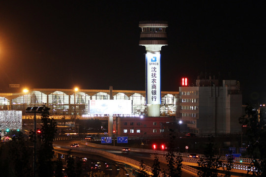 沈阳机场夜景