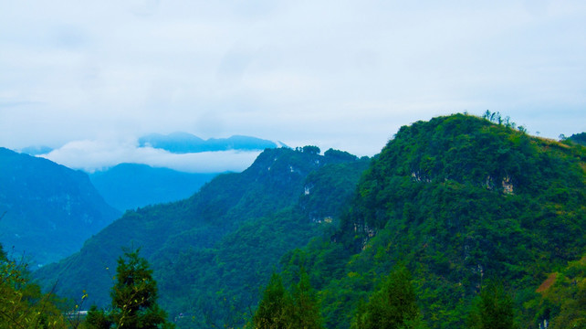 大山 山峰