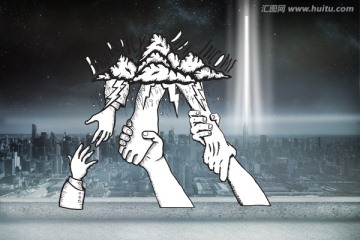 商务的复合图像