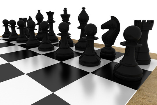 国际象棋黑色棋子