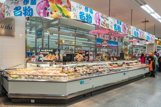 超市食品货柜