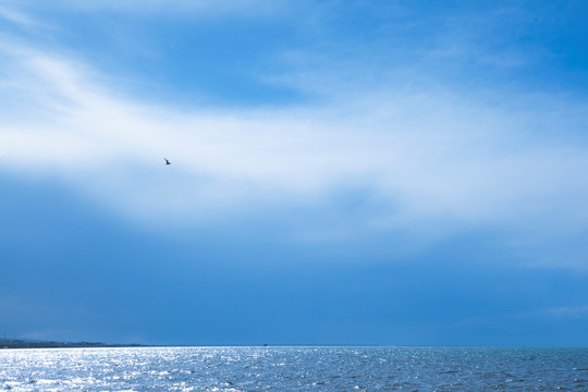 青海湖湖面