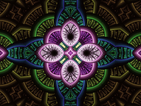 抽象花纹