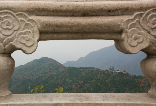 北京香山局部风光 香山秋景