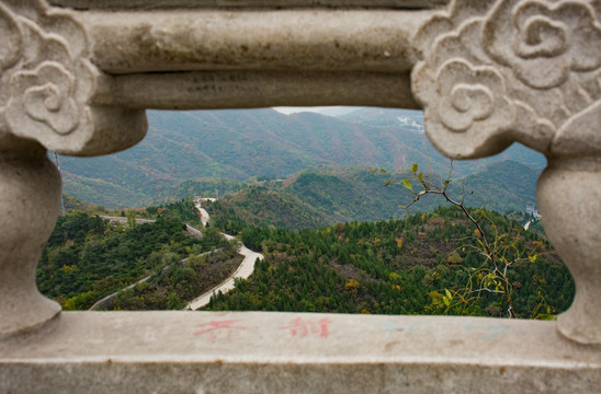 北京香山局部风光