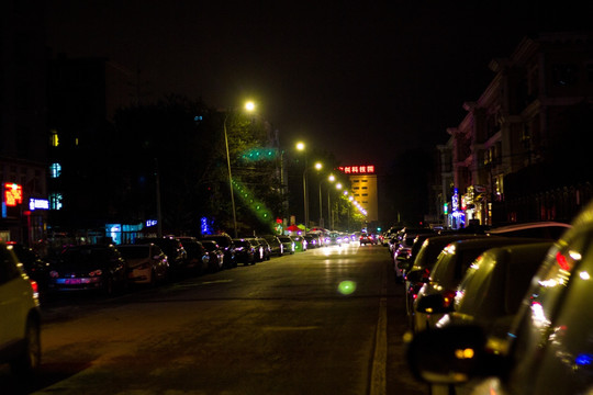 街头夜景