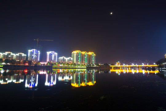 河源夜景