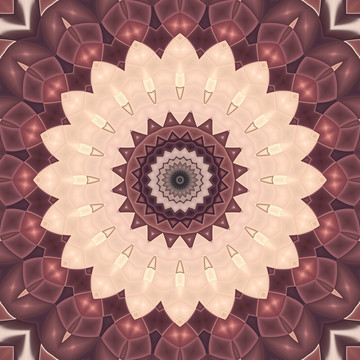 对称花纹图案