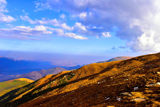 兰州马啣山风光