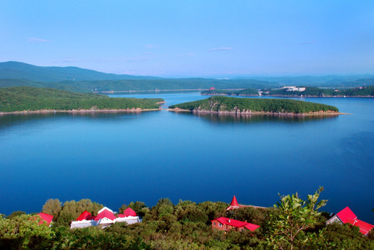 湖光山色