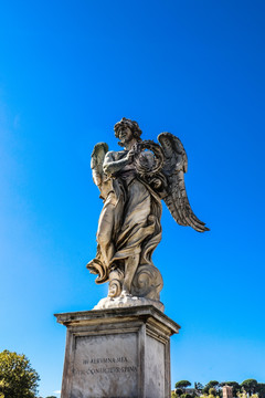 罗马圣天使堡天使雕塑