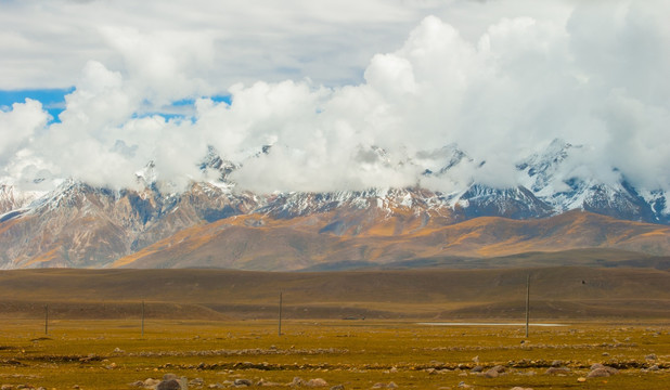 西藏风光 冰川