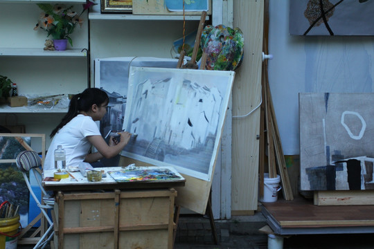 画油画