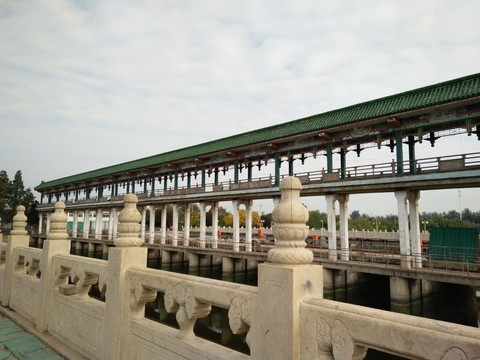 上庄水坝古建筑