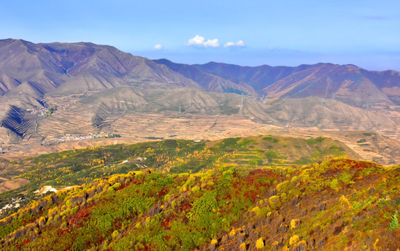 兰州马啣山风光