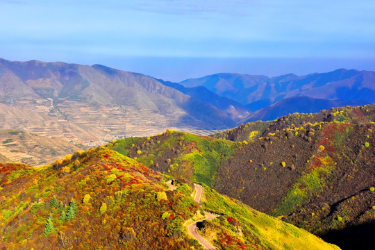 兰州马啣山风光