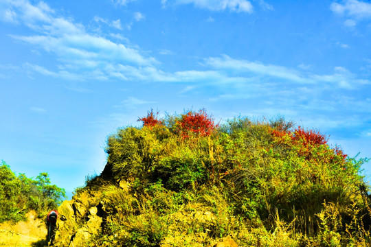 兰州马啣山风光