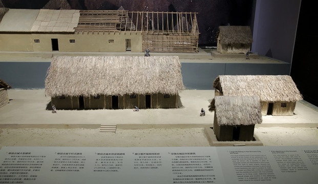 郫县古城建筑模型