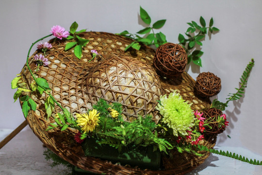 菊花插花
