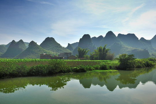 青山绿水