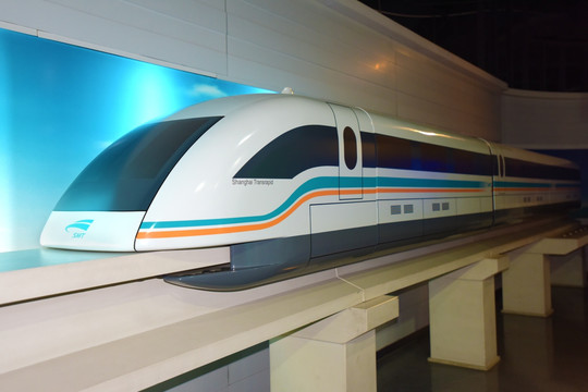 上海磁悬浮列车模型