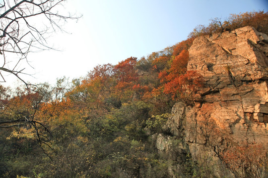 九仙山层林尽染红叶烂漫