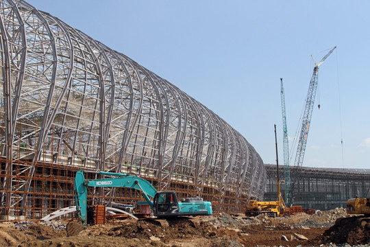 沈阳机场T3航站楼 建设工地