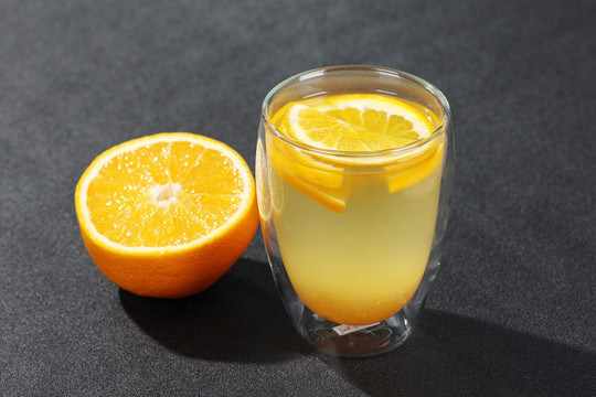 橙子柚子茶