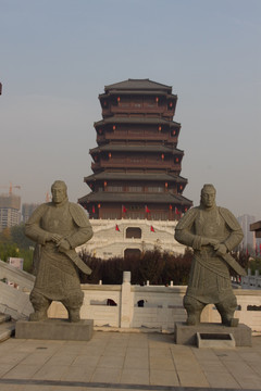 大风阁 汉城湖景区