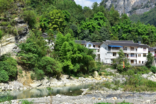 特色民居乡村风景