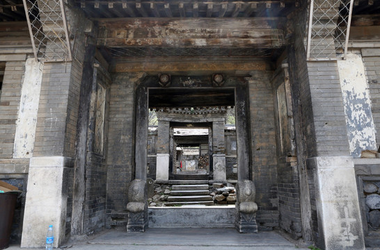 京西古村落水峪村